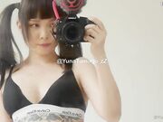 yunatamago_zz mirror dildo fuck with teen japanese girl