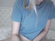 evian700 Teen Fingering with a pretty young blonde