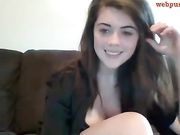 ivymaze Cute cam girl undresses for webcam viewers