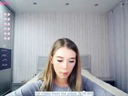 heyhorny_cb Slender webcam princess is played with butt plug