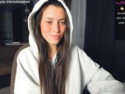 elenalooove Cute webcam model shows tits for 100 tokens