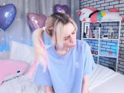 katrinpolly Adorable blonde gets pussy fucks with a rubber toy