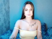 cutelilla Fresh Russian Cam Beauty Shows Tits