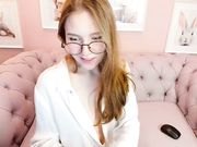 elizacole Redhead young student webcam work